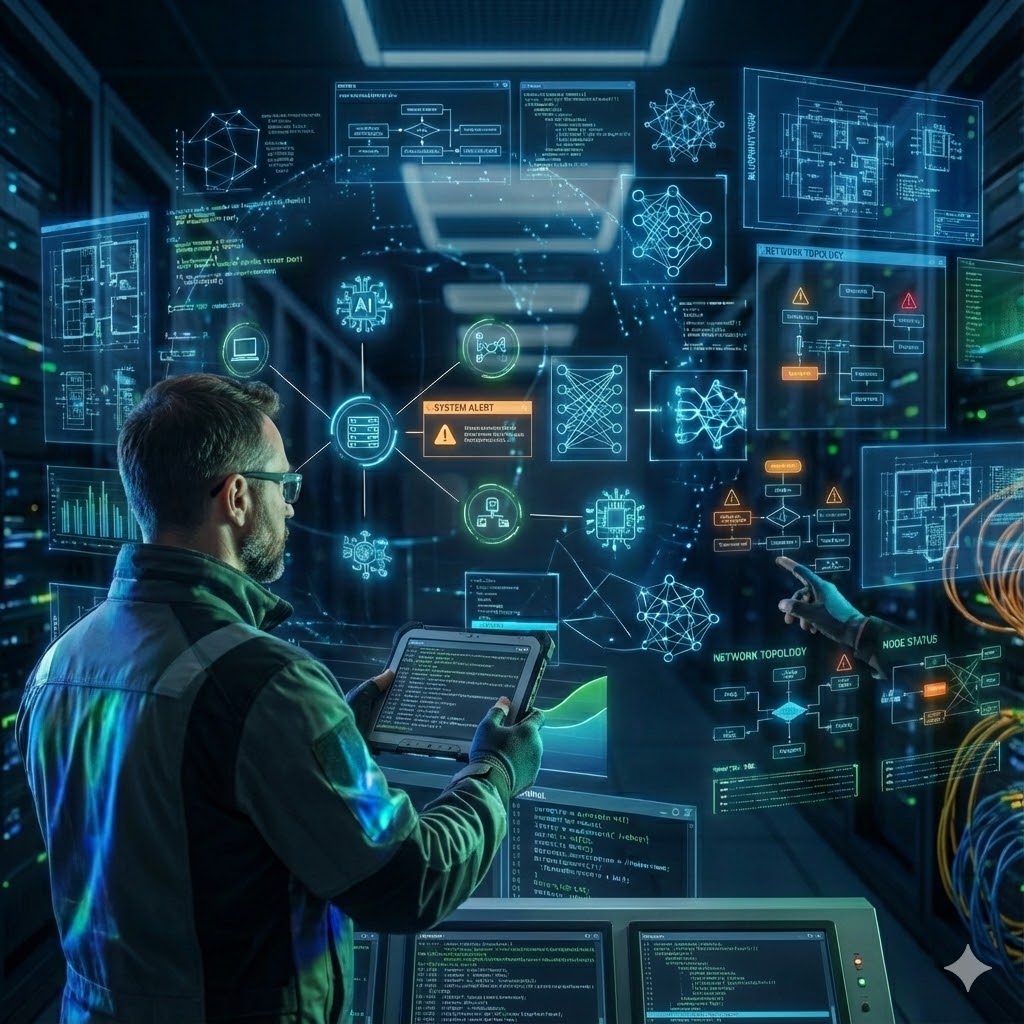 Equipo trabajando en colaboración