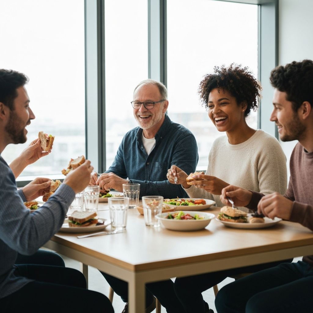 Almuerzo de equipo